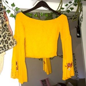 Guess flowy long sleeve top